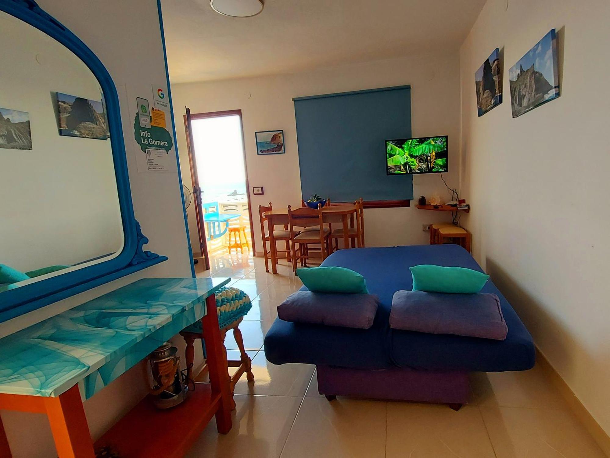 Ferienwohnung Vv Puesta De Sol Frente Al Mar Con Balcon Y Aire Acondicionado Alojera Exterior foto